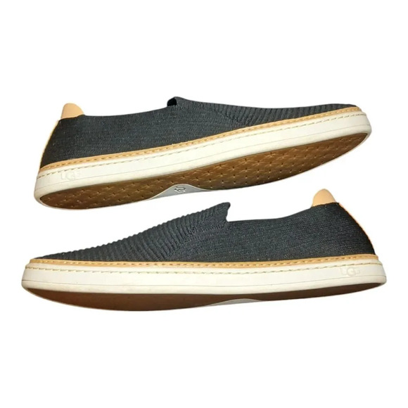 UGG Women's Alameda Sammy Slip-On Sneakers Black Size 10 - Picture 5 of 8